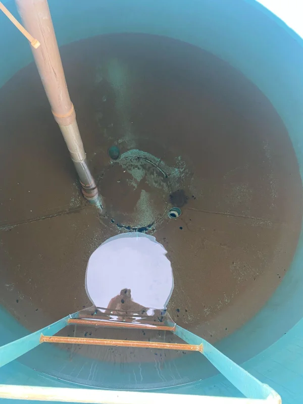 higienização de reservatórios com tecnologia robótica